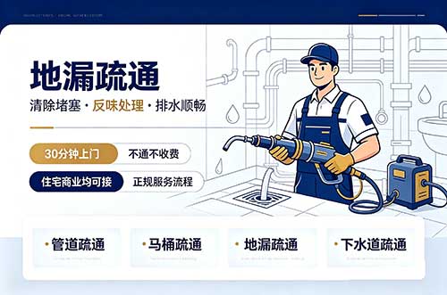 万源地漏疏通
