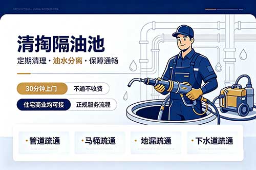 万源清掏隔油池